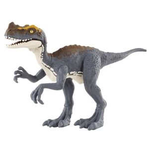 Mattel Jurassic World Rebirth Frenzy Pack Proceratosaurus Dinosaur Figure, Authentic Toy, Digital Play JCL55 (JGB72-965A)