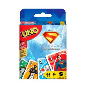 Mattel - Uno Super Man Card Game