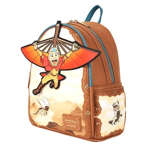 Funko Loungefly Cartoon Animation: Nickelodeon - Avatar the Last Airbender - Aang Mini Bacpack - Image 2