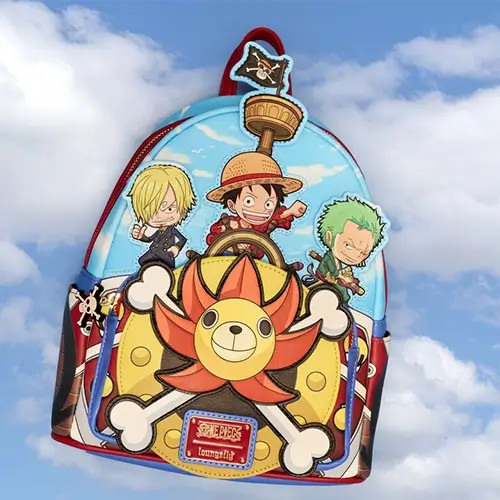 Funko Loungefly Anime: One Piece - Straw Hat Crew Mini Bacpack - Image 3