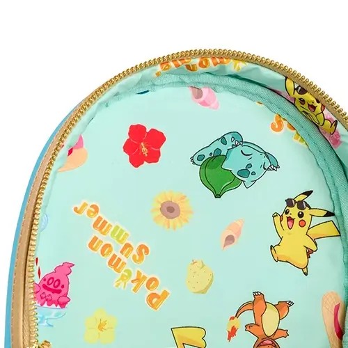 Funko Loungefly Games: Nintendo - Pokemon Pool Party Mini Backpack - Image 3