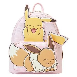 Funko Loungefly Games: Nintendo - Pokemon - Eevee & Pikachu Mini Backpack