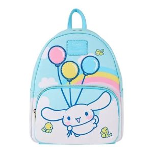 Funko Loungefly! Leather Cartoon Animation: Sanrio - Hello Kitty & Friends - Cinnamoroll with Balloons Mini Backpack