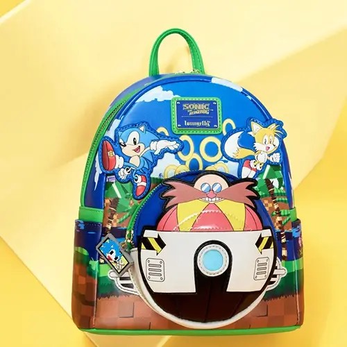 Loungefly Games: Sonic the Hedgehog Mini Backpack (Light Up) - Image 3