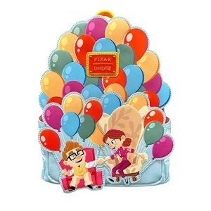 Funko Loungefly! Leather Cartoon Animation: Disney Pixar - Up - Floating Balloons Mini Backpack