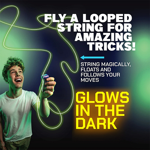 ZipString Luma Device 5 Different Strings Included & 3 Levels of Difficulty Glows In the Dark (Try Me Box) - Image 3