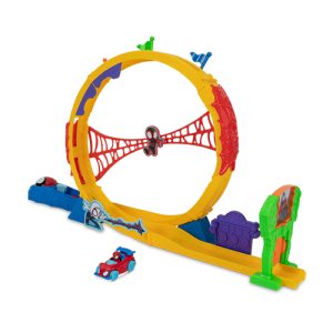 Jazwares Super Heroes: Marvel - Spidey & his Amazing Friends - Spidey Amazing Metals Super Loop Track Set (SNF0295)