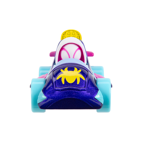 Jazwares Super Heroes: Marvel - Spidey & his Amazing Friends - Amazing Metals Diecast Vehicles - Ghost-Spider (SNF0193) - Image 3