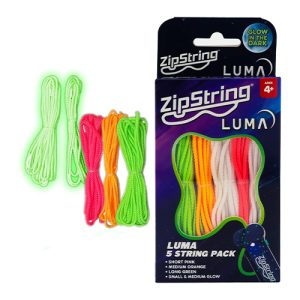 ZipString Luma 5 String Pack Glows In the Dark
