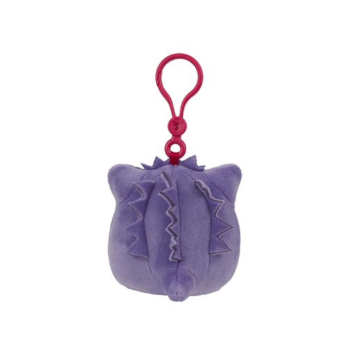 Jazwares Squishmallows - Clip-On Games: Nintendo - Pokemon - Genger (3.5 Inch) (SQPK00445) - Image 4