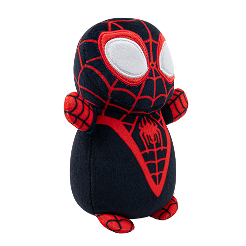 Jazwares Squishmallows - HugMees Super Heroes: Marvel - Spidey & his Amazing Friends - Spin (Miles Morales) (CDU12PCS) (6 Inch) (SQSF00005) - Image 2