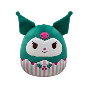 Jazwares Squishmallows - Core Cartoon Animation: Sanrio - Hello Kitty & Friends - Holiday Kuromi (8 Inch) (SQSN00772)