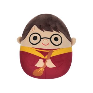 Jazwares Squishmallows - Core Wizarding World: Harry Potter - Harry Potter In Quidditch Robe (5 Inch) (SQWB00527)
