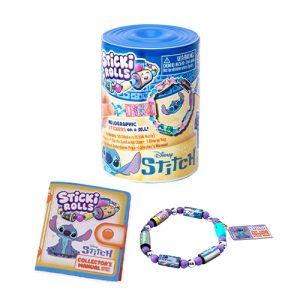 Sticki Rolls Cartoon Animation: Disney - Lilo & Stitch - Stitch Blind Sticki Band Capsules (One Random Piece) (CDU24PCS)