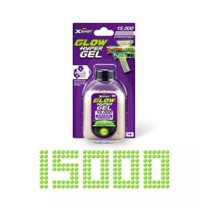 ZURU - X-Shot - Glow In The Dark  Hyper Gel (1500PK Refill Gel)