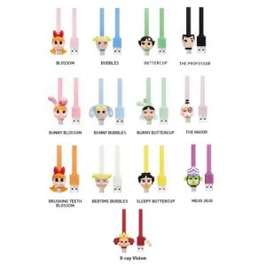 Pop Mart - CRYBABY: Powerpuff Girls Type-C Cable Blind Box Series (One Random Piece) (CDU12PCS)