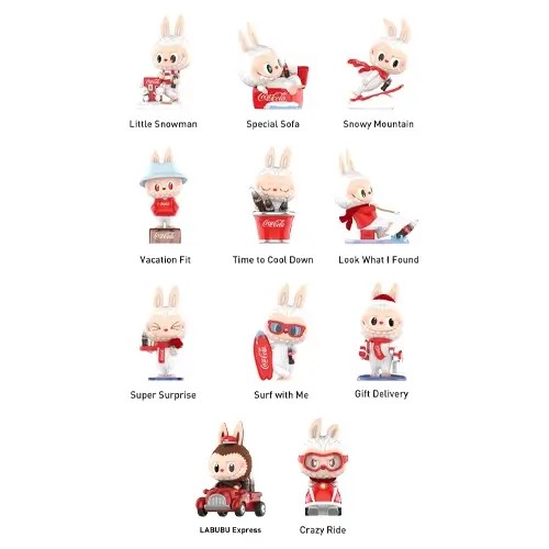 Pop Mart - Labubu: The Monsters Coca-Cola Series Mystery Blind Box (One Random Piece) (CDU10PCS)Hot Price