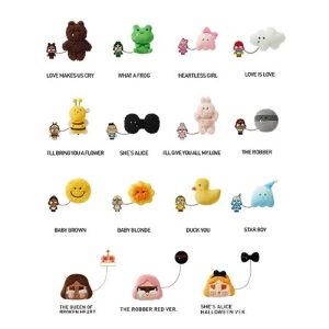 Pop Mart - CRYBABY: Crying Again Series - Plush Badge Mystery Blind Box (One Random Piece) (CDU12PCS)Hot Price
