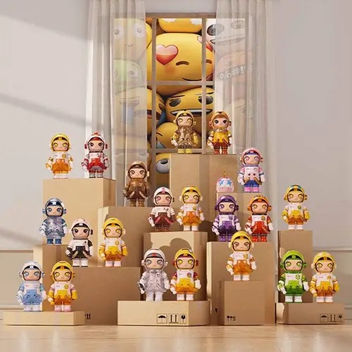Pop Mart - MOLLY: Mega Space Molly 100% x Emoju Series Mystery Blind Box (One Random Piece) (CDU9PCS)Hot Price - Image 9