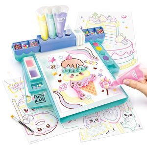 Canal Toys - Fluffy Paint Studio - 10 Posters with 3D Effects