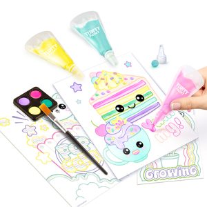 Canal Toys - Fluffy Paint Kit - 6 Posters with 3D Effects
