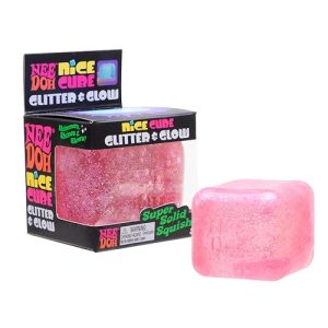 NeeDoh Nice Cube Glitter & Glow