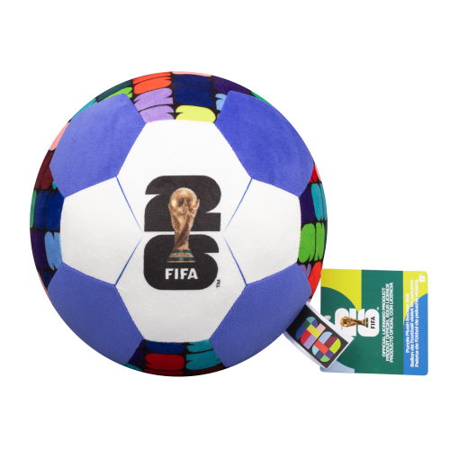 Jazwares - Fifa World Cup 2026 Purple Plush Soccer Ball (9 Inch) - Image 3