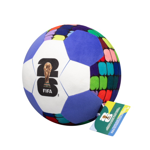 Jazwares - Fifa World Cup 2026 Purple Plush Soccer Ball (9 Inch)