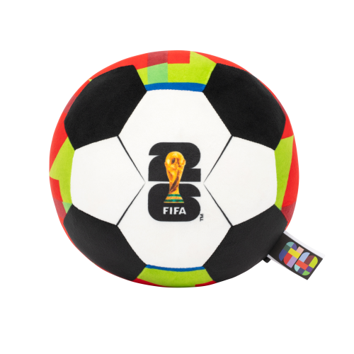 Jazwares - Fifa World Cup 2026 Red Plush Soccer Ball (9 Inch) - Image 3