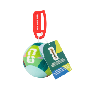 JPFI - FIFA 3 Colorful Plush Soccer Ball Keychain