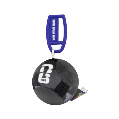 Jazwares - Fifa World Cup 2026 Black Plush Soccer Ball Keychain (3 Inch) - Image 4