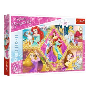 Trefl - Puzzle Cartoon Animation: Disney - Disney Princess - Princesses Adventure (160 PCS)