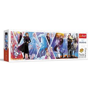 Trefl - Puzzle Cartoon Animation: Disney - Frozen 2 Panorama (1000 PCS)
