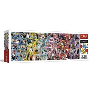 Trefl Puzzle - Tv Show: Friends - Meeting with Friends Panorama (1000 PCS)