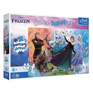 Trefl - Puzzle Cartoon Animation: Disney - Frozen 2 - Super Shape - Discover the world of Frozen (160 XL PCS)