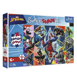 Trefl Puzzle - Super Heroes: Marvel - Super Shape Spider-Man (160 XL PCS)