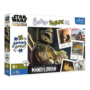 Trefl Puzzle - Star Wars: The Mandalorian - Super Shape (160 XL PCS)