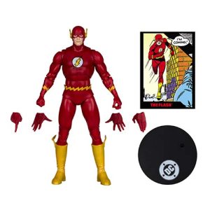 Mcfarlane Super Heroes: DC - The Flash - Barry Allen (DC Multiverse Comic Books - The Flash #123) (7 Inch)