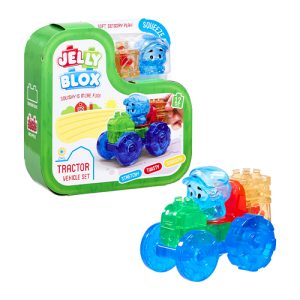 Jelly Blox Tractor Vehicle Set (12 PCS)