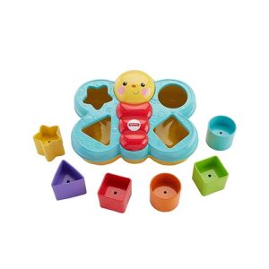 Mattel Fisher-Price Colorful Butterfly Sorter blocks