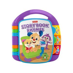 Mattel Fisher-Price Laugh & Learn Storybook Rhymes Musical Electronic Learning Toy For Baby & Toddler (CDH26)