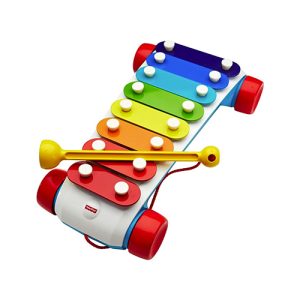 Mattel Fisher-Price Classic Xylophone Toddler Pretend Musical Instrument Pull Toy