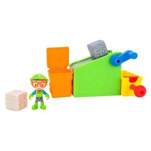 Jazwares Blippi Little Adventures Playset Recycling Center