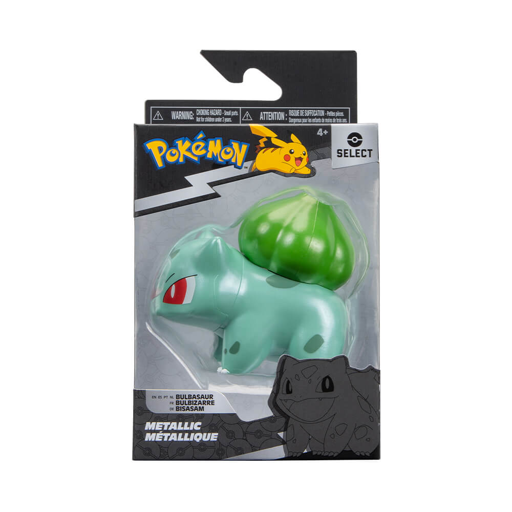 Jazwares - Metallic Figure Games: Nintendo - Pokemon - Bulbosaur 3 Inch - Image 2