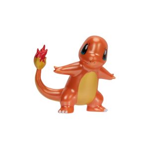 Jazwares - Metallic Figure Games: Nintendo - Pokemon - Charmander 3 Inch