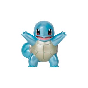 Jazwares - Metallic Figure Games: Nintendo - Pokemon - Squirtle 3 Inch