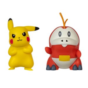 Jazwares - Battle Figure 2-Pack Games: Nintendo - Pokemon - Pikachu & Fuecoco (Generation Ix) (PKW3355)