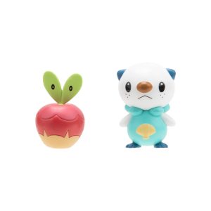 Jazwares - Battle Figure 2-Pack Games: Nintendo - Pokemon - Applin & Oshawott 95007 Wave 14