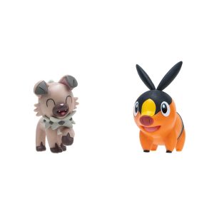 Jazwares - Battle Figure 2-Pack Games: Nintendo - Pokemon - Tepig & Rockruff (95007) Wave 14