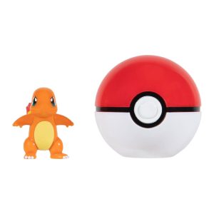 Jazwares - Clip N Go Games: Nintendo - Pokemon - Charmander & Premier Ball (95057)